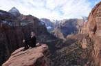 A fantástica paisagem do Zion National Park, em Utah, nos Estados Unidos